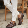 RAKS 01 KAHVERENGİ DERİ ERKEK LOAFER AYAKKABI