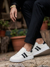 RİVİERA BEYAZ DERİ EVA TABAN ERKEK SNEAKERS AYAKKABI