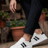 RİVİERA BEYAZ DERİ EVA TABAN ERKEK SNEAKERS AYAKKABI