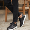 VALTERRA SİYAH DERİ ERKEK SNEAKERS AYAKKABI