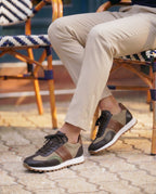 ROSSANO KAHVERENGİ DERİ ERKEK SNEAKERS AYAKKABI