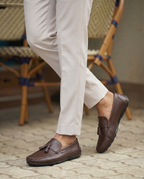 RAKS 04 KAHVERENGİ DERİ ERKEK LOAFER AYAKKABI