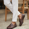 RAKS 03 KAHVERENGİ DERİ ERKEK LOAFER AYAKKABI