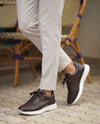 VALTERRA KAHVERENGİ DERİ ERKEK SNEAKERS AYAKKABI