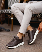 VALTERRA KAHVERENGİ DERİ ERKEK SNEAKERS AYAKKABI