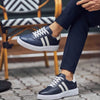 RİVİERA LACİVERT DERİ EVA TABAN ERKEK SNEAKERS AYAKKABI
