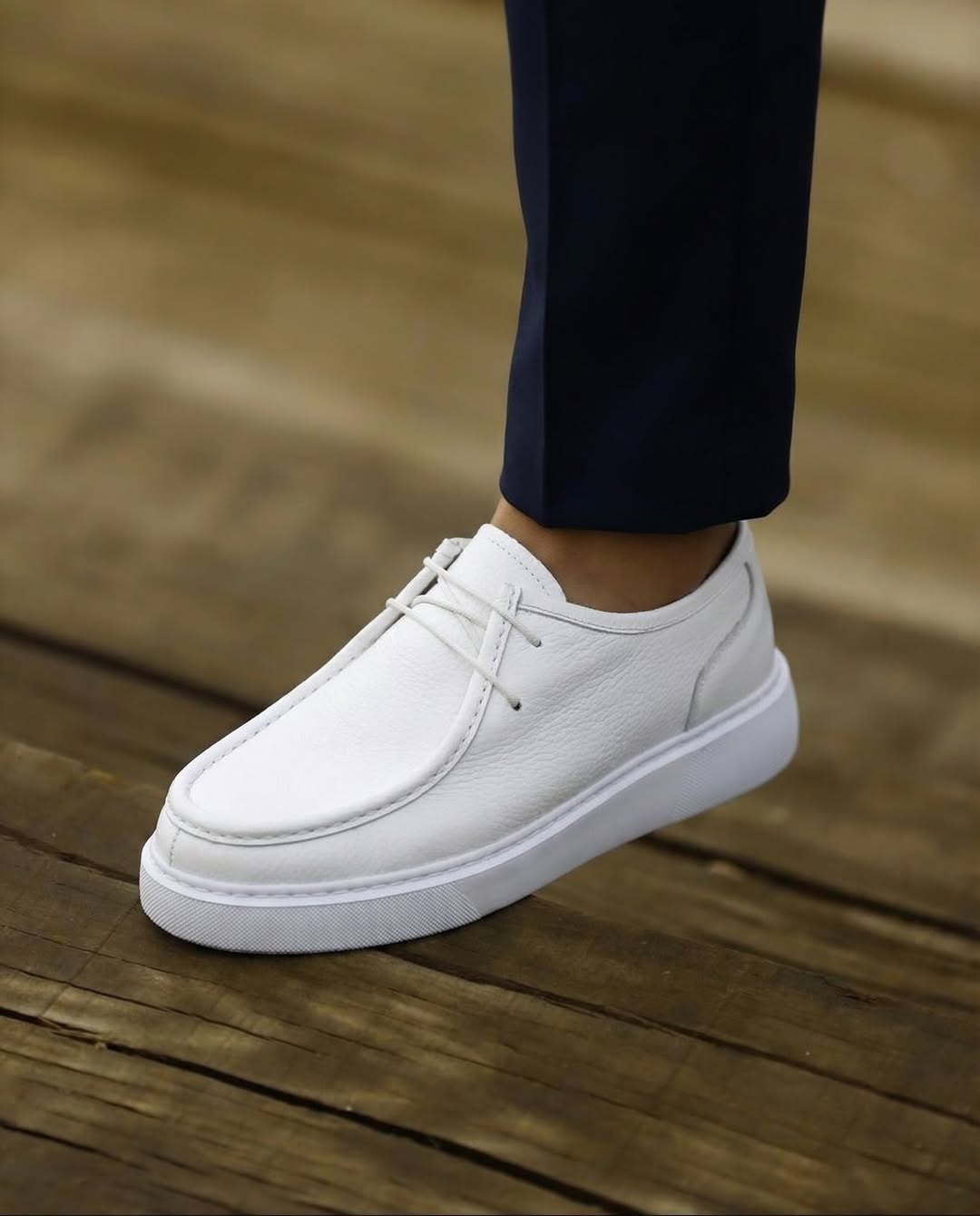 RİMAS BEYAZ DERİ EVA TABAN ERKEK SNEAKERS AYAKKABI