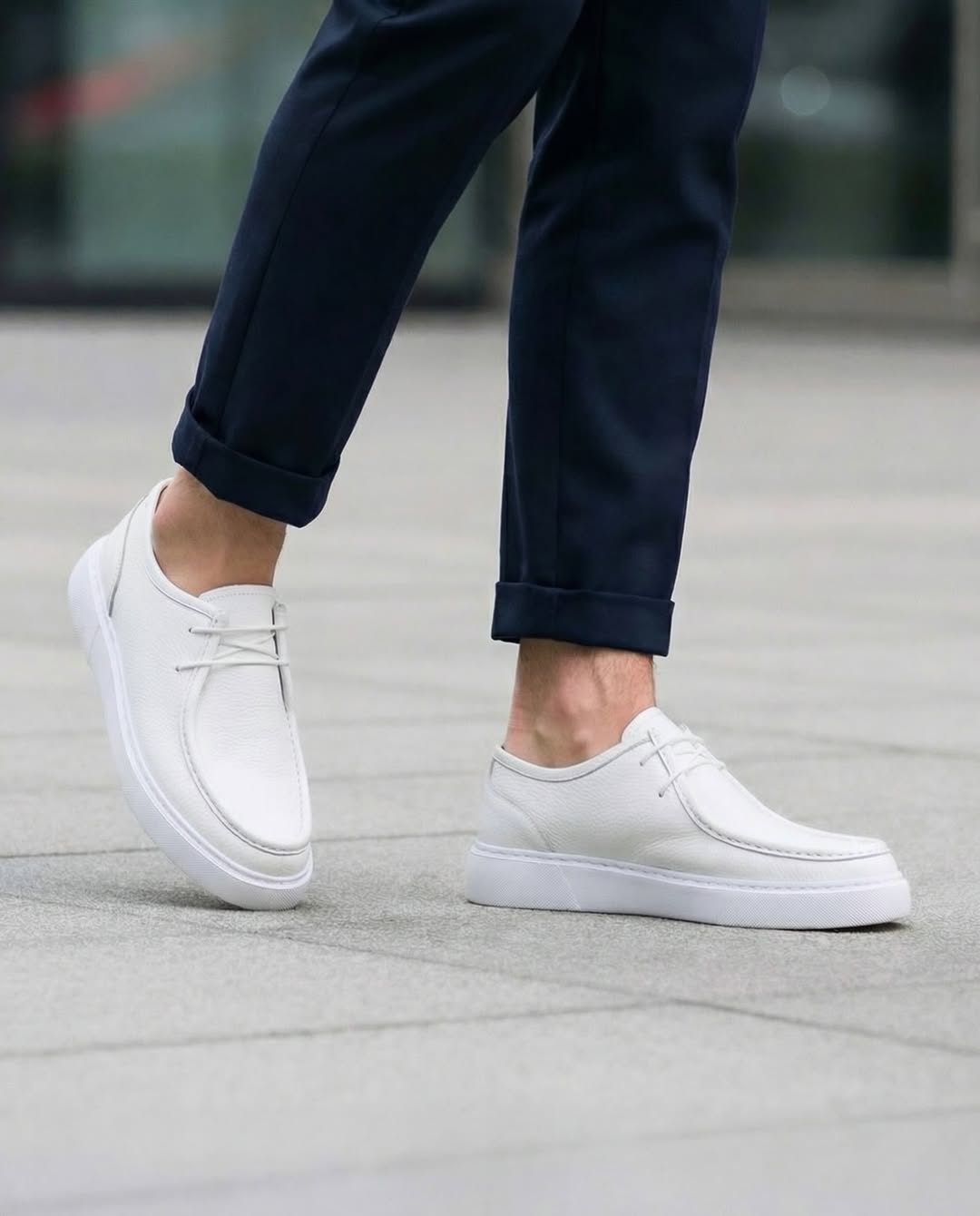 RİMAS BEYAZ DERİ EVA TABAN ERKEK SNEAKERS AYAKKABI