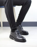 SİYAH DERİ ERKEK KLASİK AYAKKABI