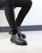 SİYAH DERİ ERKEK KLASİK AYAKKABI