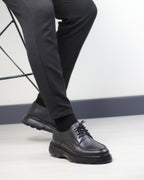 SİYAH DERİ ERKEK KLASİK AYAKKABI