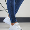 BEYAZ DERİ ERKEK SNEAKERS AYAKKABI