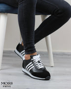 SİYAH DERİ ERKEK SPOR AYAKKABI