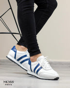 BEYAZ DERİ ERKEK SPOR AYAKKABI